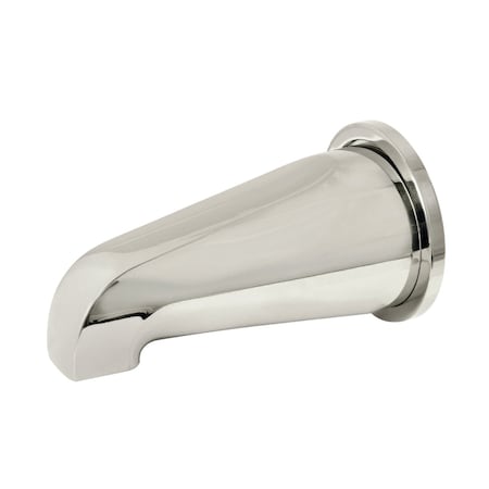 Kingston Brass K187E6 Non-Diverter Tub Spout, Polished Nickel K187E6